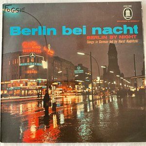 Berlin bei Nacht: Berlin by Night Vintage Vinyl Record